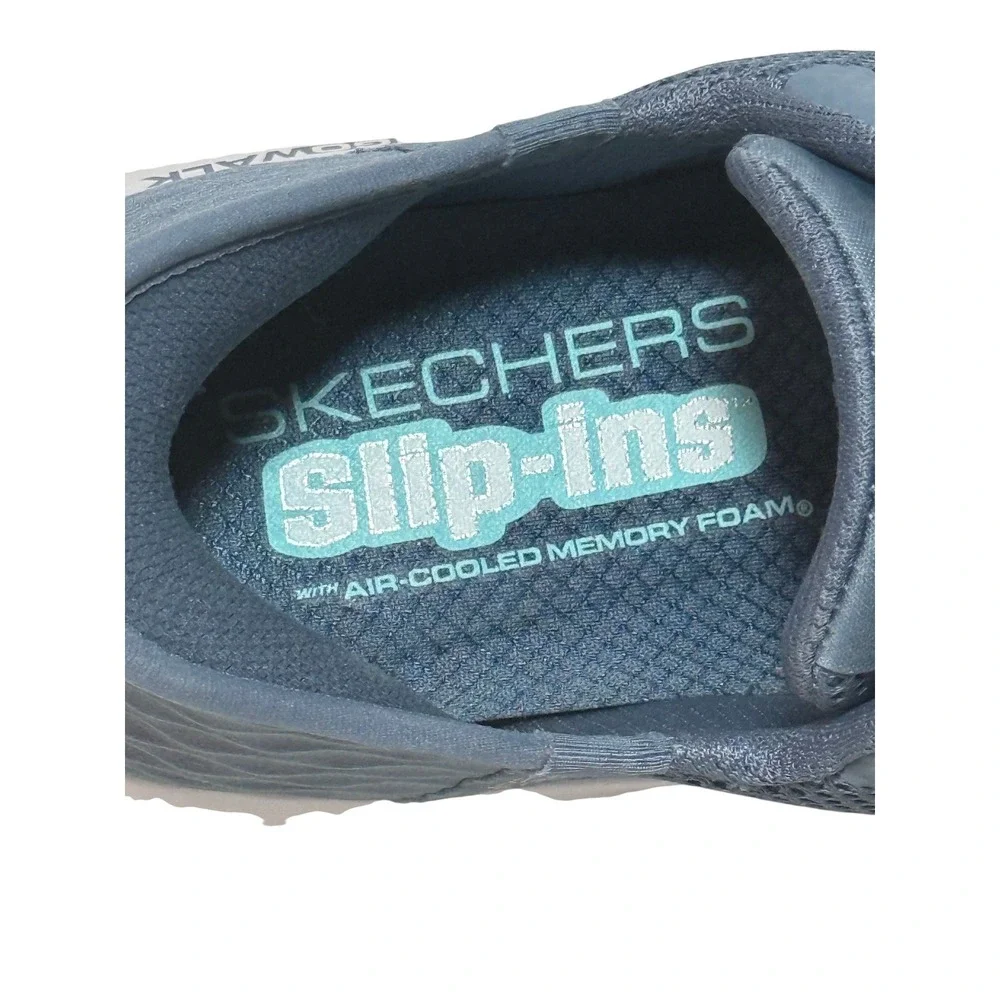 Skechers GOwalk Slip Ins Men's Blue Mesh Sneakers Athletic Shoes Size 9‎